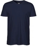 Neutral Rundhalsshirt V-neck T-Shirt Dunkelblau