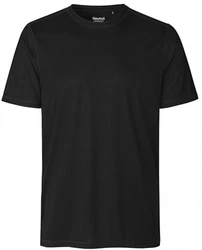 Neutral Rundhalsshirt Performance T-Shirt Herren Schwarz