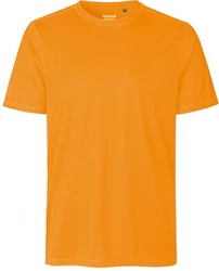 Neutral Rundhalsshirt Performance T-Shirt Herren Orange/Gelb