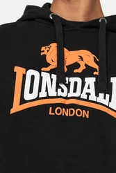 Lonsdale Kapuzenpullover Thurning Gelb/Braun/Orange/Grün/Schwarz
