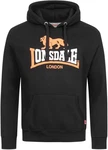 Lonsdale Kapuzenpullover Thurning Gelb/Braun/Orange/Grün/Schwarz