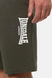 Lonsdale Sweatshorts Style Fringford Dunkelgrün/Khaki