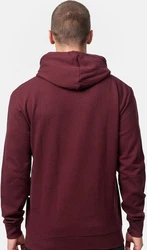 Lonsdale Kapuzenpullover Talmine Dunkelrot/Rot/Rosa/Lila/Bordeaux