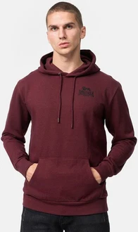 Lonsdale Kapuzenpullover Talmine Dunkelrot/Rot/Rosa/Lila/Bordeaux