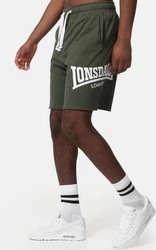 Lonsdale Sweatshorts Dunkelgrün/Grün