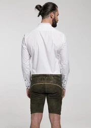 Spieth & Wensky Trachtenhemd Brambach Weiß/Creme/Dunkelblau/Bordeaux