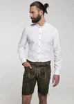 Spieth & Wensky Trachtenhemd Brambach Weiß/Creme/Bordeaux