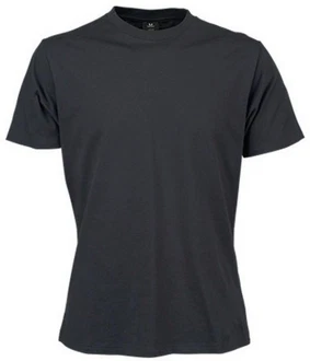 Tee Jays Rundhalsshirt Mens Fashion Soft Herren T-Shirt Dunkelgrau/Dunkelblau/Grau
