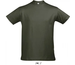 SOLS Rundhalsshirt Imperial Herren T-Shirt Dunkelgrün/Khaki/Grün