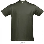 SOLS Rundhalsshirt Imperial Herren T-Shirt Dunkelgrün/Khaki/Grün