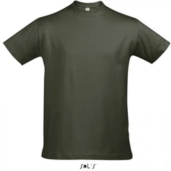 SOLS Rundhalsshirt Imperial Herren T-Shirt Dunkelgrün/Khaki/Grün