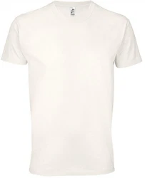 SOLS Rundhalsshirt Imperial Herren T-Shirt Khaki/Weiß/Grau