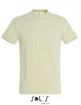 SOLS Rundhalsshirt Imperial Herren T-Shirt Khaki/Hellgrün/Grün