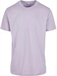 Build Your Brand Rundhalsshirt Round Neck Herren T-Shirt Lila
