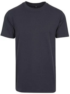 Build Your Brand Rundhalsshirt Round Neck Herren T-Shirt Dunkelblau/Dunkelgrau Build Your Brand Rundhalsshirt Round Neck Herren T-Shirt Dunkelblau/Dunkelgrau