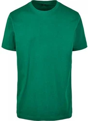 Build Your Brand Rundhalsshirt Round Neck Herren T-Shirt Türkis/Grün/Dunkelgrün