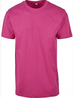 Build Your Brand Rundhalsshirt Round Neck Herren T-Shirt Rosa Build Your Brand Rundhalsshirt Round Neck Herren T-Shirt Rosa