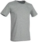 Stedman Rundhalsshirt Crew Neck Herren T-Shirt Morgan Hellgrau/Grau/Dunkelgrau