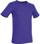 Stedman Rundhalsshirt Crew Neck Herren T-Shirt Morgan Dunkelblau/Lila