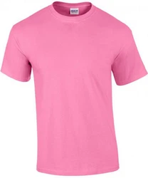 Gildan Rundhalsshirt Ultra Cotton Herren T-Shirt Rosa