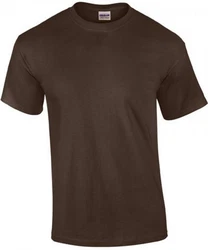Gildan Rundhalsshirt Ultra Cotton Herren T-Shirt Dunkelbraun/Khaki/Braun/Grau