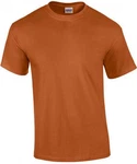Gildan Rundhalsshirt Ultra Cotton Herren T-Shirt Orange/Braun