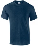 Gildan Rundhalsshirt Ultra Cotton Herren T-Shirt Dunkelblau/Blau