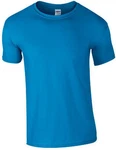 Gildan Rundhalsshirt Softstyle Herren T-Shirt Türkis/Blau/Hellblau