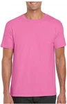 Gildan Rundhalsshirt Softstyle Herren T-Shirt Rosa
