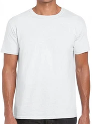 Gildan Rundhalsshirt Softstyle Herren T-Shirt Grau/Weiß/Hellgrau