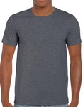 Gildan Rundhalsshirt Softstyle Herren T-Shirt Dunkelgrau/Grau/Hellgrau/Dunkelblau