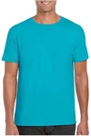 Gildan Rundhalsshirt Softstyle Herren T-Shirt Türkis
