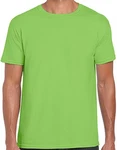 Gildan Rundhalsshirt Softstyle Herren T-Shirt Grün/Neonfarben/Türkis