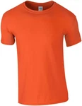 Gildan Rundhalsshirt Softstyle Herren T-Shirt Orange