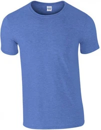 Rundhalsshirt Softstyle Herren T-Shirt modischer Kragen
