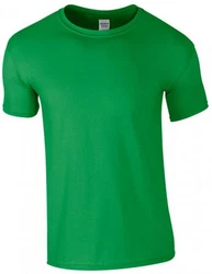 Gildan Rundhalsshirt Softstyle Herren T-Shirt Grün/Türkis/Neonfarben