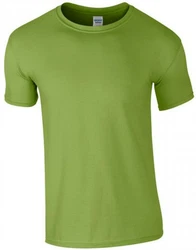 Gildan Rundhalsshirt Softstyle Herren T-Shirt Neonfarben/Dunkelgrün/Grün