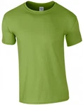 Gildan Rundhalsshirt Softstyle Herren T-Shirt Neonfarben/Dunkelgrün/Grün Gildan Rundhalsshirt Softstyle Herren T-Shirt Neonfarben/Dunkelgrün/Grün