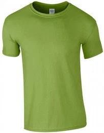 Rundhalsshirt Softstyle Herren T-Shirt modischer Kragen