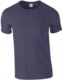 Rundhalsshirt Softstyle Herren T-Shirt modischer Kragen