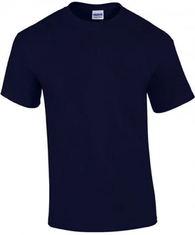 Gildan Rundhalsshirt Heavy Cotton Herren T-Shirt Dunkelblau