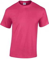 Gildan Rundhalsshirt Heavy Cotton Herren T-Shirt Rosa