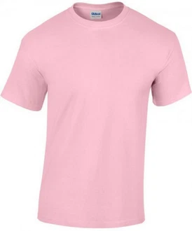 Gildan Rundhalsshirt Heavy Cotton Herren T-Shirt Rosa