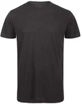 B&C Rundhalsshirt Herren T-Shirt Dunkelgrau/Grau