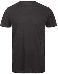 B&C Rundhalsshirt Herren T-Shirt Dunkelgrau/Grau