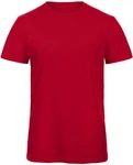 B&C Rundhalsshirt Herren T-Shirt Rot/Dunkelrot