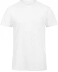 B&C Rundhalsshirt Herren T-Shirt Weiß/Grau/Creme