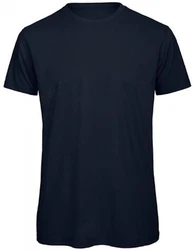 B&C Rundhalsshirt Herren T-Shirt Dunkelblau