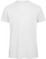 B&C Rundhalsshirt Herren T-Shirt Grau/Weiß/Hellgrau