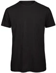 B&C Rundhalsshirt Herren T-Shirt Schwarz/Dunkelgrau